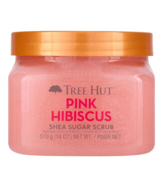 P2143 TREE HUT  PINK HIBISCUS SHEA SUGAR SCRUB EXFOLIANTE