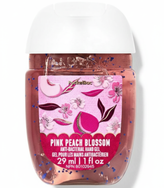 BBW SOAPS &SANITIZERS MINI SANITIZER PINK PEACH BLOSSOM 29 ML.