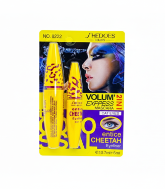 C028 SHEDOES EXPRES 2 EN 1 RIMEL Y EYELINER