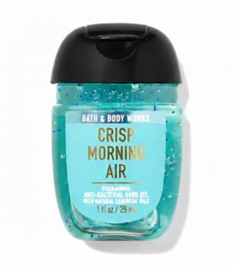 C0496 BBW SOAPS &SANITIZERS MINI SANITIZER CRISP MORNING AIR 29 ML.