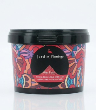 P2107 FLAMINGO FACE AND BODY SCRUB AKER 400 G