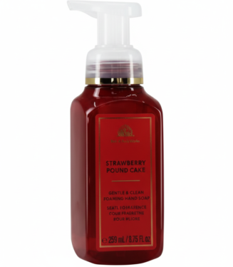 C0501 BBW SOAPS &SANITIZERS SOAPS STRAWBERRY POUND CAKE 259 ML.