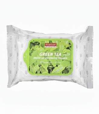 C0106 PUREDERM TISSUE MAKE-UP GREEN TEA - ADS602