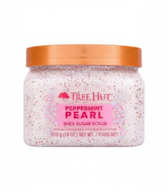 C0171 TREE HUT SUGAR SCRUB PEPPERMINT PEARL 510G