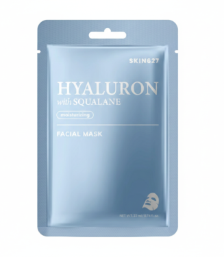 C0111 SKIN627 HYALURON WITH SQUALANE FACIAL MASK