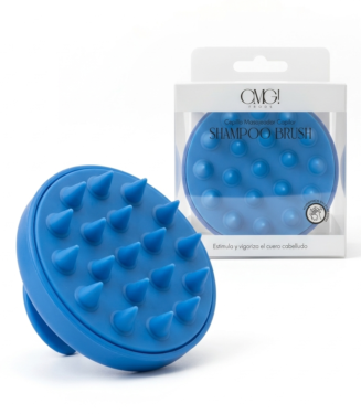 P2131 OMG SHAMPOO BRUSH-AZUL