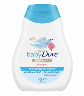 C0193 DOVE BABY SHAMPOO HUMECTANTE 200ML