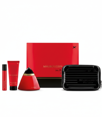 C0037 MAUBOUSSSIN SET MB IN RED EDP100ML+EDP20ML+B