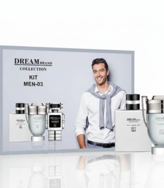 C0454 DREAM BRAND KIT MEN No. 03 25ML 3PC