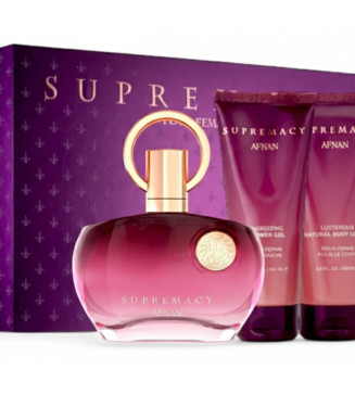C0340 KIT AFNAN SUPRE.PURPLE EDP 100ML 3PC