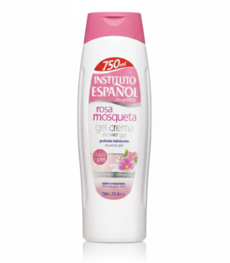 C0125 INSTITUTO ESPAÑOL ROSA MOSQUETA GEL CREMA SHOWER GEL 750ML
