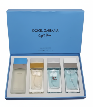 C0505 KIT DOLCE & GABBANA LIGHT BLUE 4X30ML