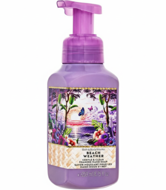 C0499 BBW SOAPS &SANITIZERS FOAM SOAP NEW BEACH WEATHER 259 ML.