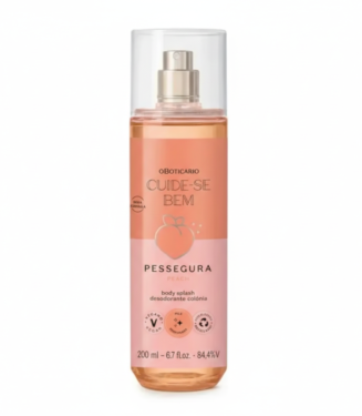C0261 CBEM BDY SPLISH PESSEGURA 200ML