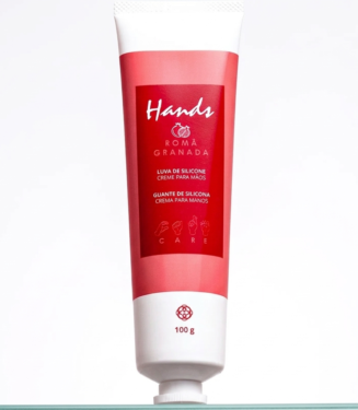 P2072 HANDS ROMA LUVA DE SILICONE CREME DESODORANTE PARA MAOS