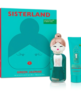 P2048 SISTERLAN GREEN JAZMINE BENETTON SET