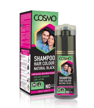P2273 CCOSMO HAIR COLOUR NATURAL BLAK SH180ML