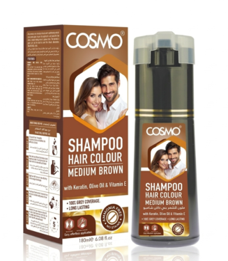 P2275 COSMO HAIR COLOUR DARJ BROWN SH180ML