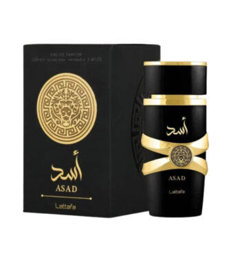 ASAD LATTAFA NEGRO MASCULINO 100 ML.