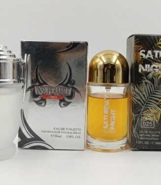 FRAGANCIAS MINI CABALLEROS 30 ML.